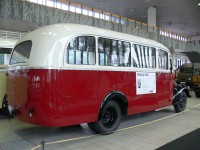 Velký snímek autobusu značky Praga, typu RND