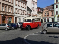 Velký snímek autobusu značky Praga, typu RND