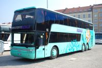 Velký snímek autobusu značky Van Hool, typu TD925 Astromega