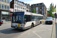 Velký snímek autobusu značky Van Hool, typu A360