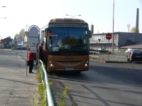 Velký snímek autobusu značky I, typu E