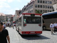 Velký snímek autobusu značky MAN, typu NL222