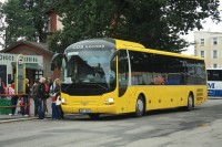 Velký snímek autobusu značky MAN, typu Lion's Regio