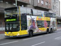 Velký snímek autobusu značky MAN, typu Lion's City DD