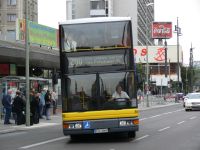 Velký snímek autobusu značky MAN, typu ND202