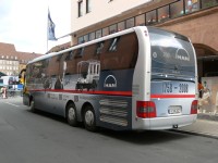 Velký snímek autobusu značky MAN, typu Lion's Coach L