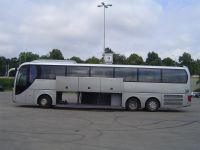 Velký snímek autobusu značky MAN, typu Fortuna