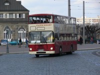 Velký snímek autobusu značky MAN, typu SD220