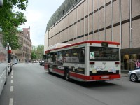 Velký snímek autobusu značky MAN, typu NL222 CNG