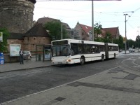 Velký snímek autobusu značky MAN, typu NG312