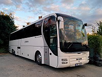 Velký snímek autobusu značky MAN, typu Lion's Coach L Supreme
