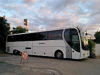 Velký snímek autobusu značky MAN, typu Lion's Coach L Supreme