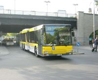 Velký snímek autobusu značky MAN, typu NL313-15