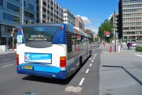 Velký snímek autobusu značky Scania, typu OmniCity
