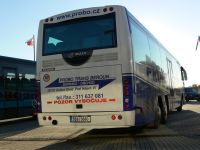 Velký snímek autobusu značky Scania, typu Irizar Intercentury