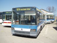 Velký snímek autobusu značky Škoda, typu 22TrG