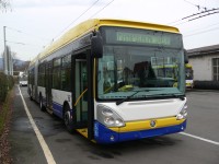 Velký snímek autobusu značky Škoda, typu 25TrBT