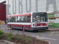 Velký snímek autobusu značky o, typu b