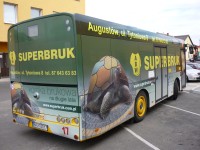 Velký snímek autobusu značky Solaris, typu Alpino