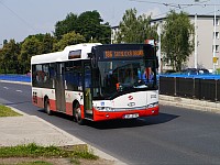 Velký snímek autobusu značky Solaris, typu Urbino 8.9 LE