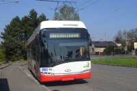 Velký snímek autobusu značky Solaris, typu Trollino 12 AC