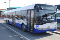 Velký snímek autobusu značky Solaris, typu Urbino 15