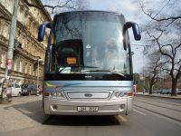 Velký snímek autobusu značky Beulas, typu Eurostar E