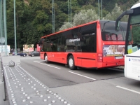 Velký snímek autobusu značky p, typu t