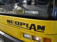 Velký snímek autobusu značky Neoplan, typu Skyliner N122-3
