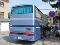 Velký snímek autobusu značky h, typu c