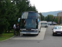 Velký snímek autobusu značky Ayats, typu Olimpia