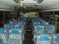 Velký snímek autobusu značky Isuzu, typu Turquoise