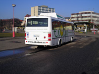 Velký snímek autobusu značky E, typu S