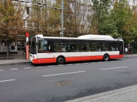 Velký snímek autobusu značky o, typu n