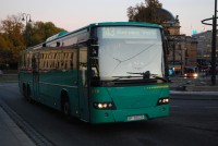 Velký snímek autobusu značky Volvo, typu 8700