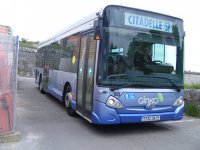 Velký snímek autobusu značky H, typu G