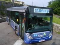 Velký snímek autobusu značky H, typu G