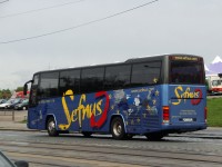 Velký snímek autobusu značky D, typu E