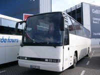 Velký snímek autobusu značky Drögmöller, typu E325 EuroPullman