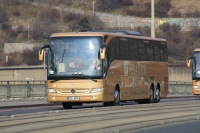 Velký snímek autobusu značky d, typu T