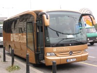 Velký snímek autobusu značky Mercedes-Benz, typu O510 Tourino