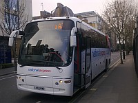 Velký snímek autobusu značky n, typu r