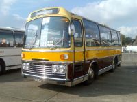 Velký snímek autobusu značky Plaxton, typu Supreme III