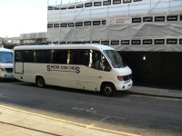 Velký snímek autobusu značky Plaxton, typu Cheetah