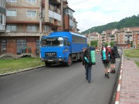 Velký snímek autobusu značky Roman, typu R10215F