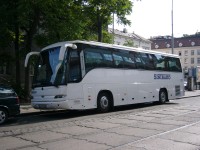 Velký snímek autobusu značky Noge, typu Touring