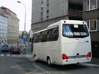 Velký snímek autobusu značky TEMSA, typu Opalin