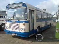 Velký snímek autobusu značky Alexander, typu Belfast B50F