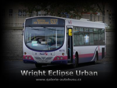 Tapeta na plochu s autobusem značky Wright, typu Eclipse Urban